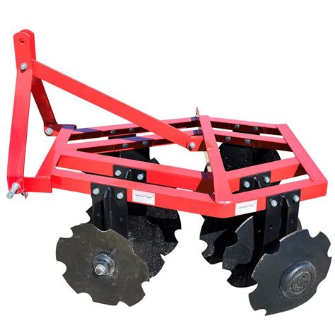 disc plow behind skid steer|tractor 3 point disc harrow.